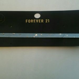 Denim silver star choker